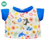 べアウェア Tシャツ ブルー M ぬいぐるみ 服 洋服 衣装