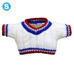  мягкая игрушка европейская одежда свитер трехцветный S осень-зима 23 Bear одежда надеты . изменение .. одежда подарок 