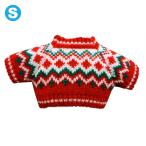  мягкая игрушка европейская одежда свитер dia красный S осень-зима 24 новый продукт Bear одежда надеты . изменение .. одежда подарок 