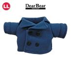  мягкая игрушка европейская одежда бушлат темно-синий LL осень-зима 25 новый продукт Bear одежда надеты . изменение .. одежда подарок 