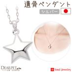 ペット 遺骨ペンダント スター シルバー 国産 ジュエリー Soul Jewerly 遺骨カプセル 遺骨ネックレス ポイント5倍