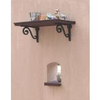  настенная полка 1L (W604) свет пепел / темный пепел 