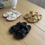 サンダル フラット レ�