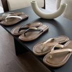 サンダル トング フラ�