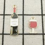 ワインボトルとワイン