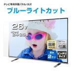 テレビ保護パネル 24 26型 26インチ ブルーライトカット テレビガード テレビカバー 液晶テレビ保護パネル 画面 保護