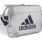 adidas(アディダス) LIGHT ライトエナメルバッグM 16L BUT12-BS0732 ビッグロゴ ショルダーバッグ 肩掛け