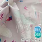  ткань * ткань {Rainstory-cloud} водонепроницаемый хлопок / ширина 107cm[ оригинал ткань ][10cm единица измерения распродажа ]