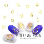 [ кошка pohs бесплатная доставка ].... рама [ Heart / Cross /...]( Gold / серебряный )3 вид *2 цвет развитие собственный ногти гель ногти 