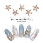 [ кошка pohs бесплатная доставка ] Nailparts циркон производства циркон Star Fish детали 2 штук собственный ногти гель ногти 