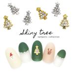 Yahoo! Yahoo!ショッピング(ヤフー ショッピング)[ネコポス送料無料]ネイルパーツ シャイニーツリーパーツ 3個入り ゴールド シルバー セルフネイル  ジェルネイル