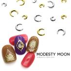 [ кошка pohs бесплатная доставка ] Nailparts до s чай moon детали Gold серебряный S примерно 20 штук входит M примерно 10 штук собственный ногти гель ногти 