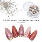 [ кошка pohs бесплатная доставка ] нейл-арт . порез . Aurora тент &amp; ламе MIX примерно 0.5g ввод в кейсе собственный ногти гель ногти 