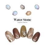[ кошка pohs бесплатная доставка ] Nailparts вода Stone все 4 цвет 5 штук входит собственный ногти гель ногти 