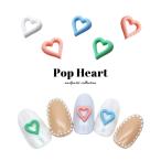 [ кошка pohs бесплатная доставка ] Nailparts pop Heart детали все 4 цвет 5 штук входит собственный ногти гель ногти 