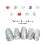 [ кошка pohs бесплатная доставка ] Nailparts 3D Mini пастель rose детали все 3 вид [30 штук входит ] собственный ногти гель ногти 