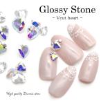 [ кошка pohs бесплатная доставка ] стразы циркон производства g Rossi - Stone Heart Aurora все 3 вид one ho n ногти гель ногти ... декорированный телефон 