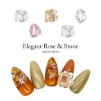 [ кошка pohs бесплатная доставка ] Nailparts elegant rose &amp; Stone детали все 4 вид 2 штук входит собственный ногти гель ногти ... декорированный телефон 