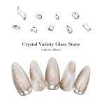 [ кошка pohs бесплатная доставка ] стразы crystal варьете стекло Stone все 9 вид примерно 25 штук входит собственный ногти гель ногти ушная раковина 