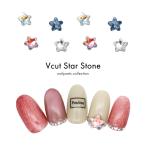 [ кошка pohs бесплатная доставка ] стразы V cut Star Stone все 4 цвет 6 штук входит собственный ногти гель ногти ушная раковина 