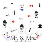 [ кошка pohs бесплатная доставка ]Mr.&Mrs. наклейка [DLS-232] вода наклейки на ногти собственный ногти гель ногти 