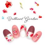 Yahoo! Yahoo!ショッピング(ヤフー ショッピング)11/24 0-24時[半額クーポン配布]ウォーターネイルシール ブリリアントガーデンシール [A1248]セルフネイル  ジェルネイル