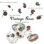 [ кошка pohs бесплатная доставка ] наклейки на ногти Vintage rose наклейка [MG201117-03] собственный ногти гель ногти 