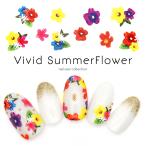 [ кошка pohs бесплатная доставка ] наклейки на ногти vivid summer цветок наклейка [HANYI326] собственный ногти гель ногти 