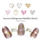 [ кошка pohs бесплатная доставка ] наклейки на ногти Aurora тент рука .. способ металлик Heart наклейка собственный ногти гель ногти 