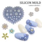 [ кошка pohs бесплатная доставка ] силикон mold Heart type relief ногти цветок собственный ногти гель ногти 