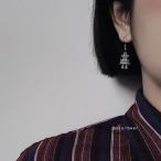 Yahoo! Yahoo!ショッピング(ヤフー ショッピング)ロボットモチーフ フック ピアス 韓国系 ファッション レディース