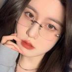 . нет очки женский край нет рама нет рама отсутствует солнцезащитные очки модные очки без линз прозрачный прозрачный голубой свет cut PC очки легкий унисекс 