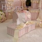 ジェニファーテイラー　Haruno　ハルノ　ベビーピンク　ティッシュボックス　ティッシュカバー　ティッシュケース　ティッシュボックスカバー　アンティーク　雑