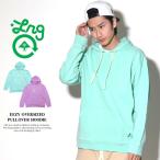 エルアールジー LRG プルオーバーパーカー メンズ 長袖 裏毛スウェット EEZY OVERSIZED PULLOVER HOODIE J183002