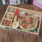 雑貨 玩具 おもちゃ 誕生日 クリスマス プレゼント ピザ パーティ 木 ままごとセット カッティングフード ピザ セット 3歳から 木製