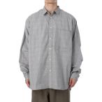 TECH REGULAR COLLAR SHIRT L/S GLEN CHECK - BEIGE (BE-82025W) DAIWA PIER39(ダイワ ピア39)
