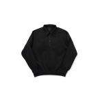 TECH SWEAT SNAP PULLOVER - BLACK (BE-53025W) DAIWA PIER39(ダイワ ピア39)