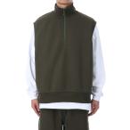 [P5 раз ]TECH SWEAT ZIP VEST PULLOVER - BROWN KHAKI (BE-55025W) DAIWA PIER39( Daiwa Piaa 39)
