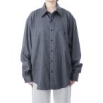 【P10倍】WOOL DADDY SHIRT - C.GRAY (25AMSBL05) Shinzone(シンゾーン)