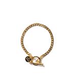 Basic Link Bracelet -4mm- / Gold (XOB088-19G) XOLO JEWELRY(shoro ювелирные изделия )