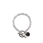 Solid Anchor Link Bracelet -4mm- / Silver (XOB107-17) XOLO JEWELRY(shoro ювелирные изделия )