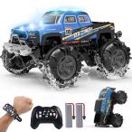 DEERC вода суша обе для машина с радиоуправлением ребенок предназначенный радиоконтроллер off-road машина rc car дистанционный пульт машина игрушка 4 колеса ведущие 2.. функционирование режим водонепроницаемый функционирование час 70 минут ребенок инструкция по эксплуатации 