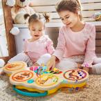  фортепьяно игрушка Cute Stone 2in1 развлечение person музыкальные инструменты игрушка высокое качество дерево барабан ребенок игрушка 4 вид барабан режим 6 искривление. музыка запись воспроизведение многофункциональный развивающая игрушка подарок 