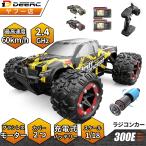 ラジコン ラジコンカー オフロード DEERC 高速 ブラシレスモーター 4WD 速い 60km/h 2.4Ghz 四輪駆動 40分間走れ 大人向け クリスマス プレゼント 300E