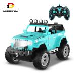 ショッピングラジコン ラジコン ラジコンカー  子供  オフロード DEERC   おもちゃ 1/16 ジープ RCカー スプレー機能  2.4GHz 屋内外  LEDライト 誕生日 クリスマス プレゼント DE86