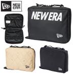 NEWERA ニューエラ 正規品 マルチポーチ コスメポーチ ケース 化粧ポーチ 小物入れ 多機能 収納 コンパクト 黒 ブラック ベージュ