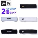  New Era NEWERA головная повязка лента для волос 2 шт. комплект пот прекращение аксессуары Logo вышивка one отметка спорт движение мода белый белый чёрный черный 