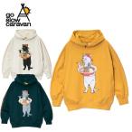 パーカー 長袖 裏毛 ゴースローキャラバン go slow caravan 中華そば ラーメン 猫 ネコ ねこ ポケット付 メンズ レディース