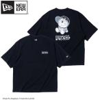 NEWERA ニューエラ 正規品 ドラえもん コラボ 半袖 Tシャツ 半袖Tシャツ ティーシャツ バックプリント ユニセックス メンズ レディース 黒 ブラック