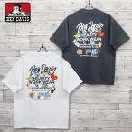  бесплатная доставка мужской Ben tei винт BENDAVIS BEN DAVIS короткий рукав футболка футболка задний принт Logo красочный женский белый белый уголь 